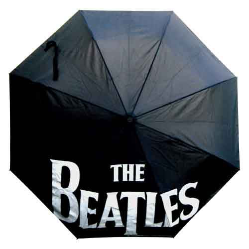 The Beatles: Drop T Logo Umbrella – officielt merchandise