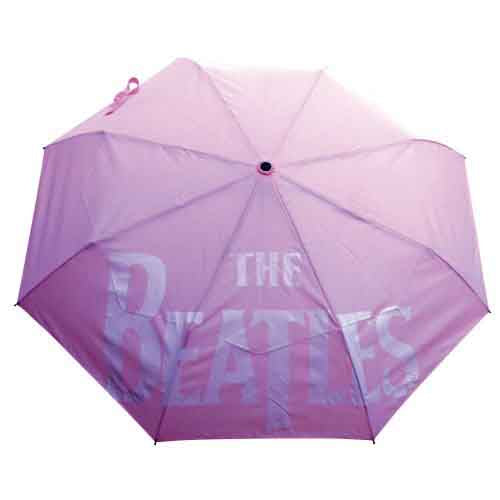 The Beatles: Drop T Logo Umbrella – officielt merchandise