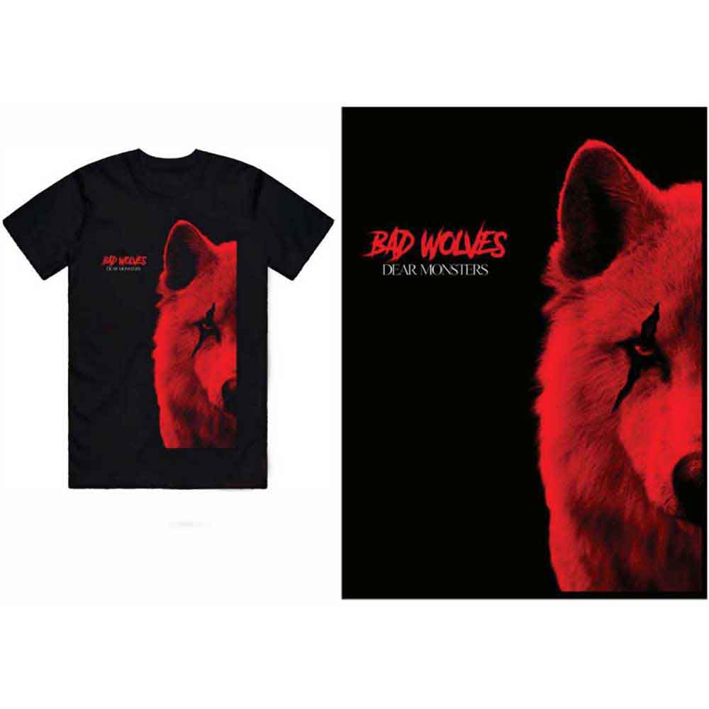 Bad Wolves: Dear Monsters T-shirt – officielt merchandise