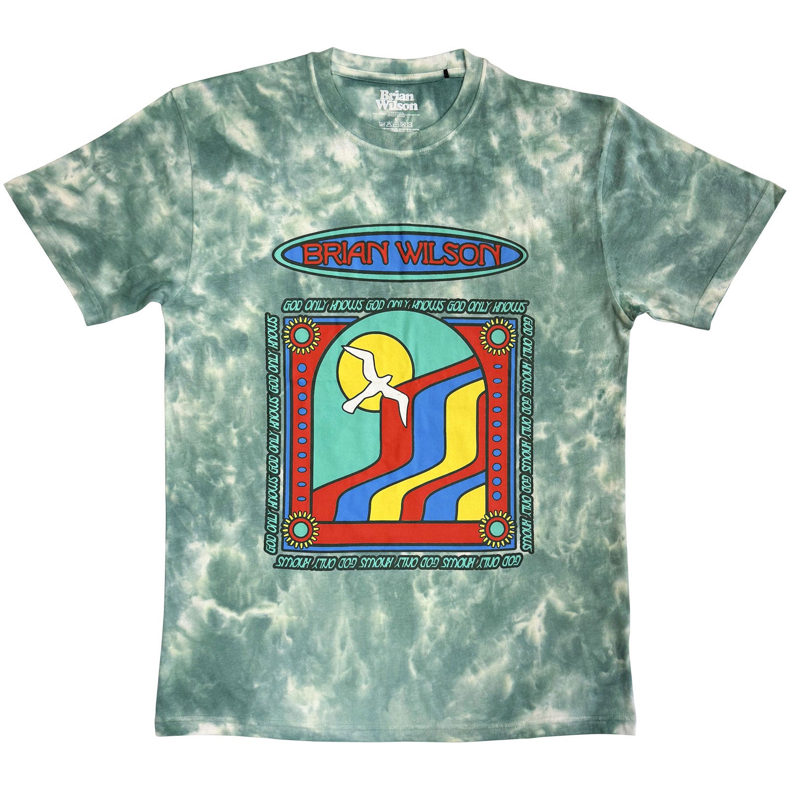 Brian Wilson: God Only Knows (Wash Collection) T-shirt – officielt merchandise