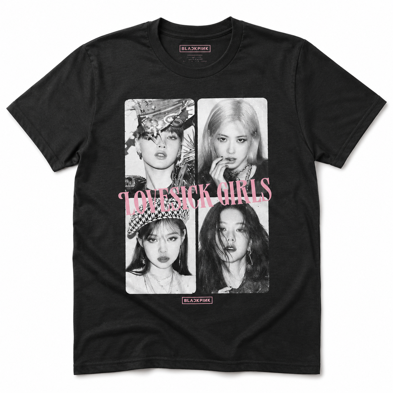 BlackPink: Love Sick T-Shirt - Unisex - Sort
