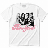 BlackPink: Photo T-shirt - Hvid