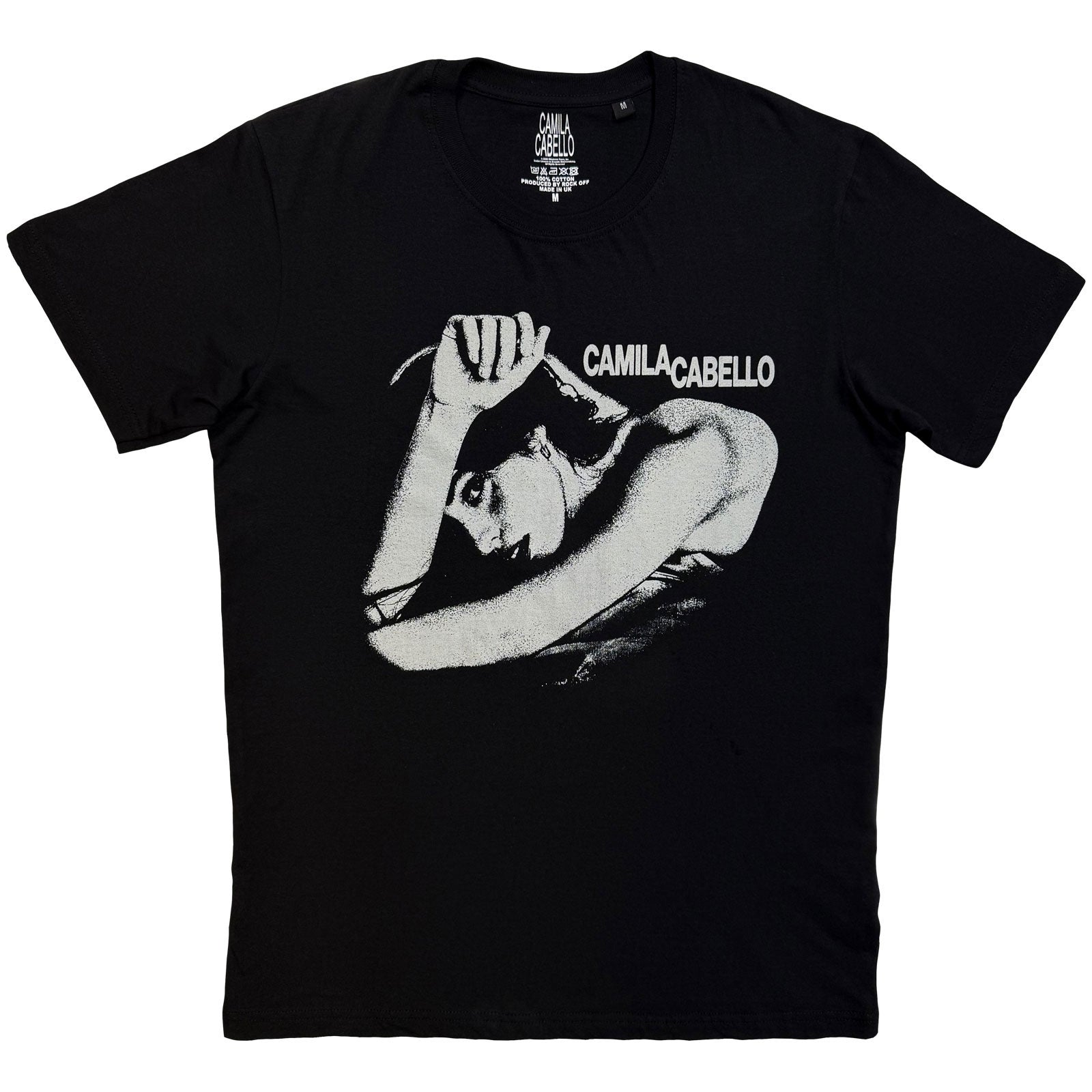 Camila Cabello: Logo & Pose T-shirt – officielt merchandise