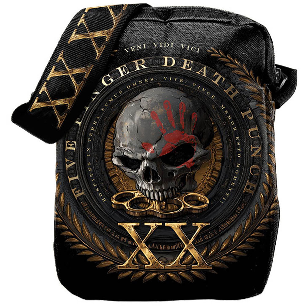 Five Finger Death Punch: Vendi Vidi Vici Taske – officielt merchandise