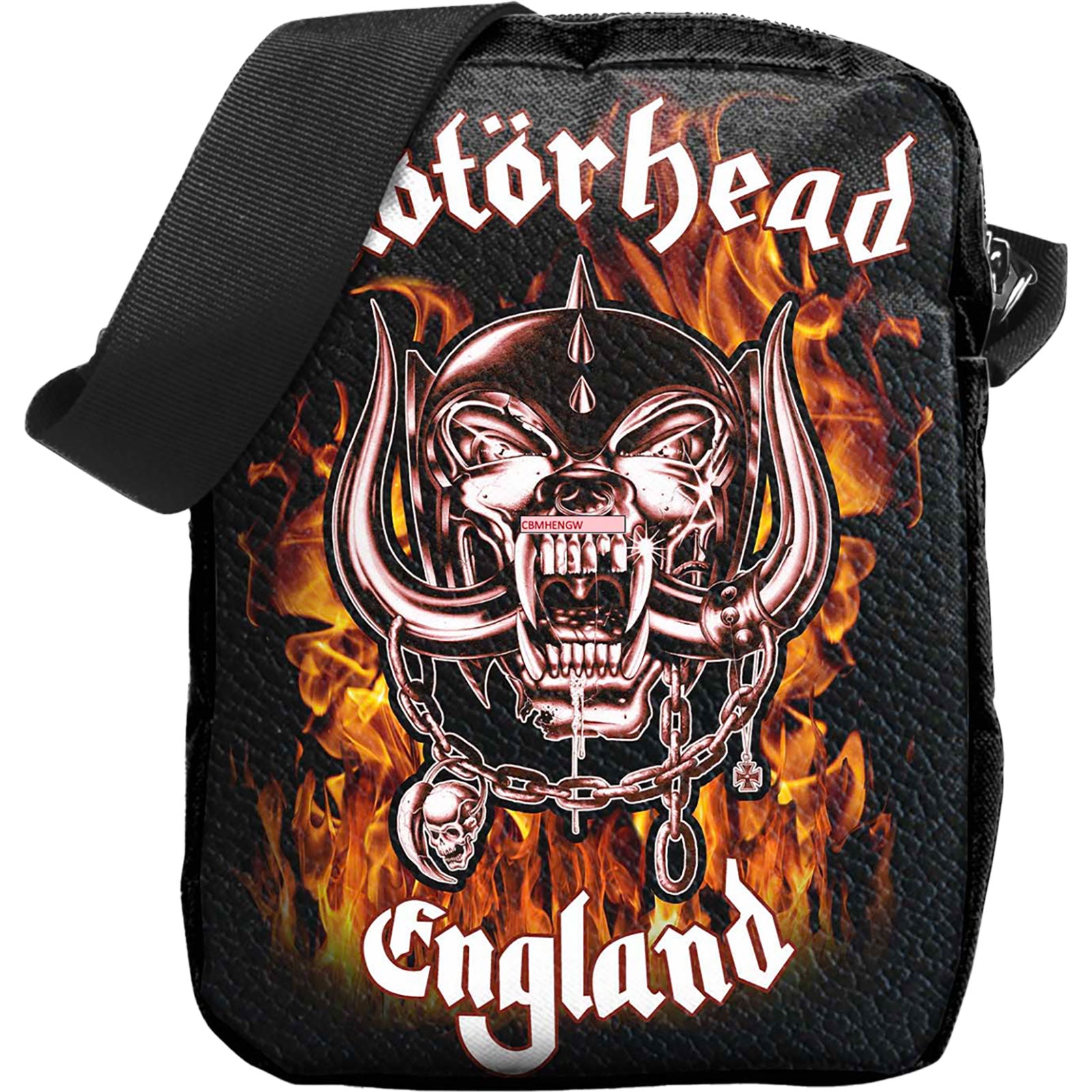 Motorhead: England Fire Crossbody Bag