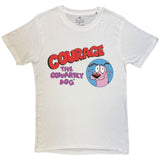 Courage The Cowardly Dog: Logo T-shirt – officielt merchandise