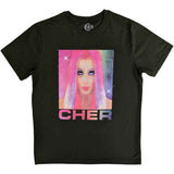 Cher: Pink Hair T-shirt – officielt merchandise
