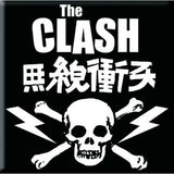 The Clash: Skull & Crossbones Magnet – officielt merchandise