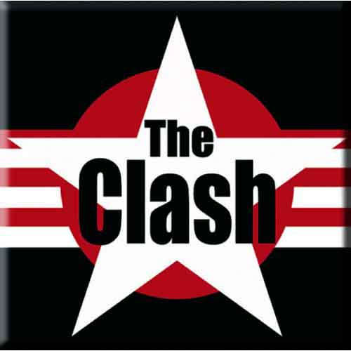 The Clash: Stars & Stripes Magnet – officielt merchandise