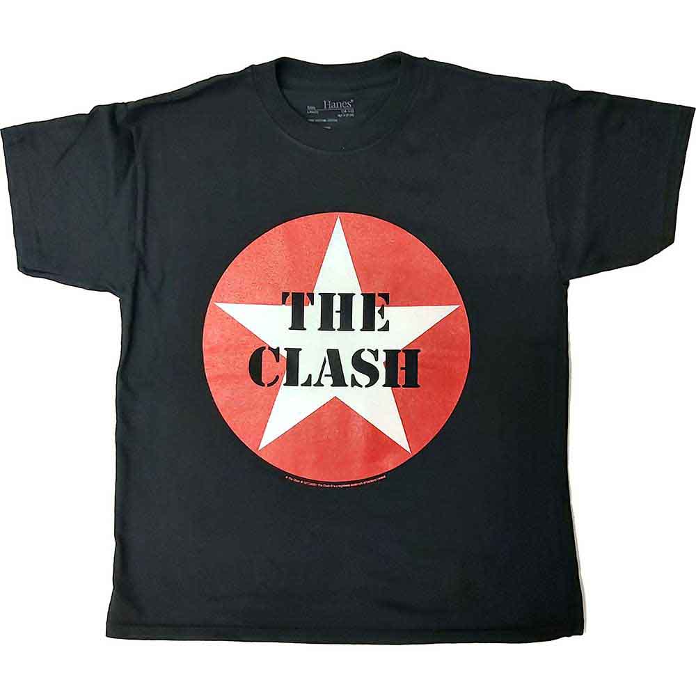 The Clash: Classic Star T-shirt – officielt merchandise