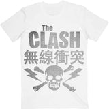 The Clash: Skull & Crossbones T-shirt – officielt merchandise