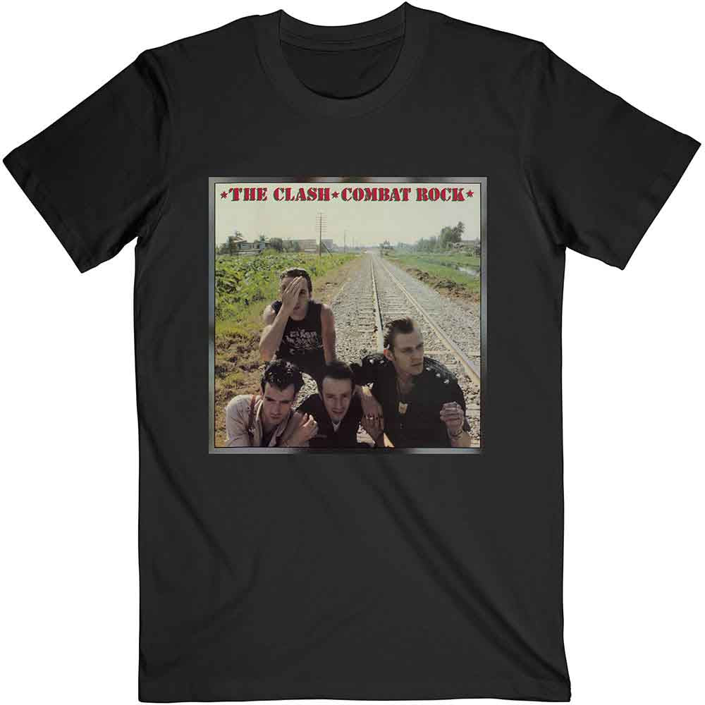 The Clash: Combat Rock T-shirt – officielt merchandise