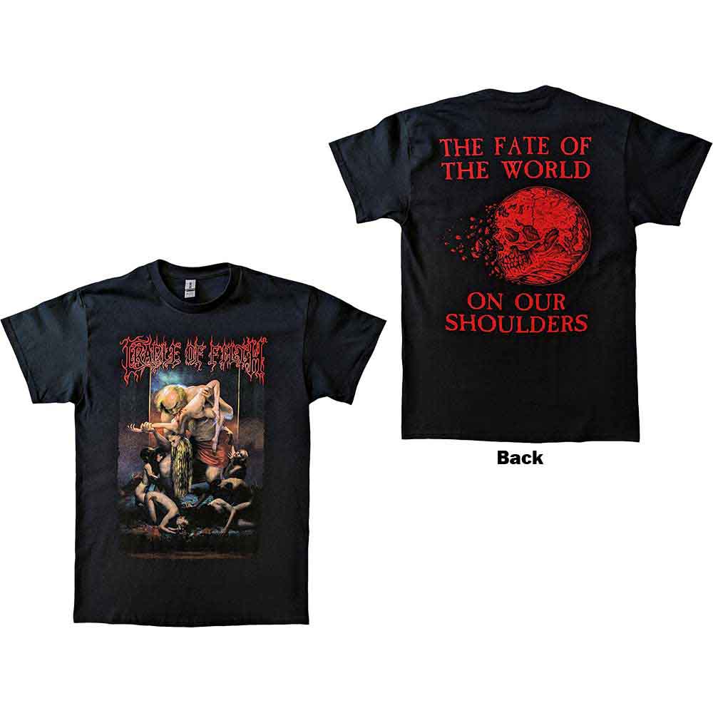 Cradle Of Filth: Existance Is Futile Saturn T-shirt – officielt merchandise