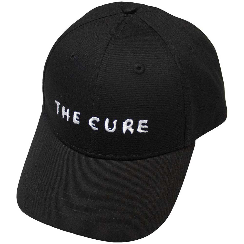 The Cure: Text Logo Baseball Cap