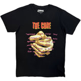 The Cure: Praying Hands Treasure Lyric T-shirt – officielt merchandise