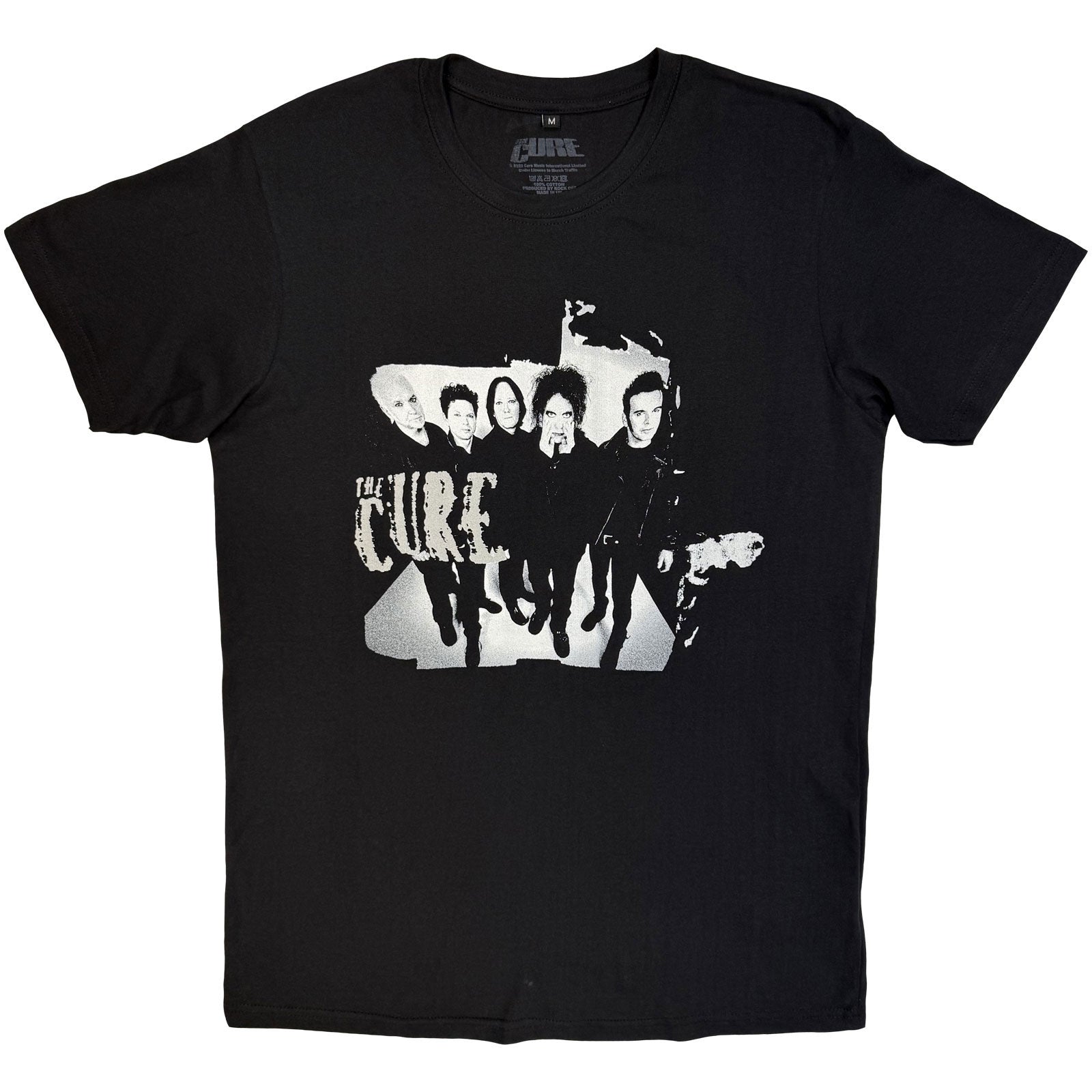 The Cure: 40 Years Band Photo T-shirt – officielt merchandise