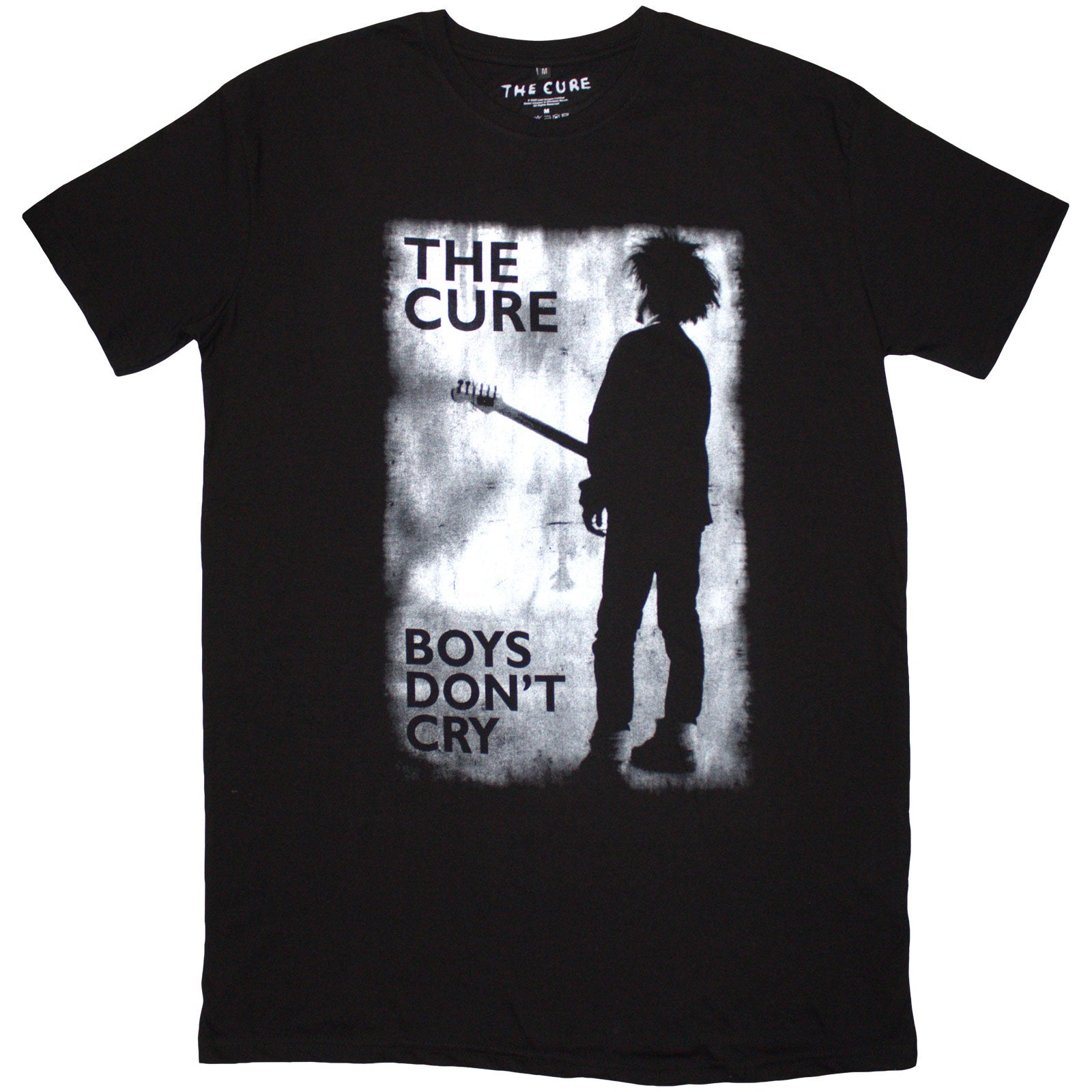 The Cure: Boys Don't Cry B&W T-Shirt Dress (Kvinder)