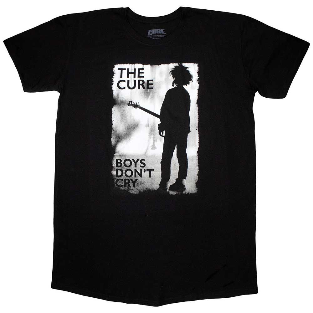 The Cure: Boys Don't Cry Black & White T-Shirt Dress (Kvinder)