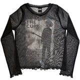 The Cure: Boys Don't Cry B&W Long Sleeve – officielt merchandise