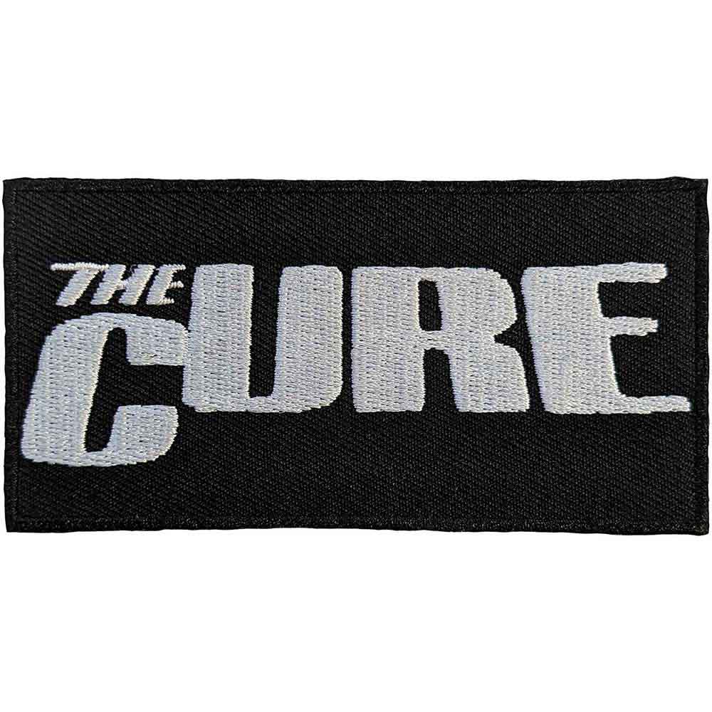 The Cure: Logo Patch – officielt merchandise