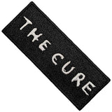 The Cure: Text Logo Woven Patch