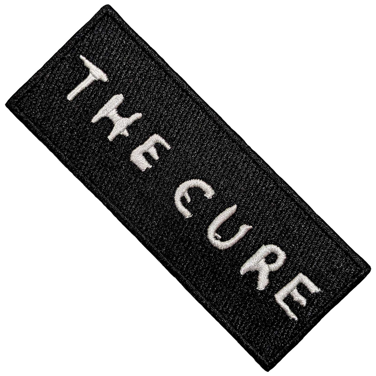 The Cure: Text Logo Standard Patch