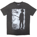 The Cure: Boys Don't Cry Black & White Stone Wash T-Shirt (Wash)