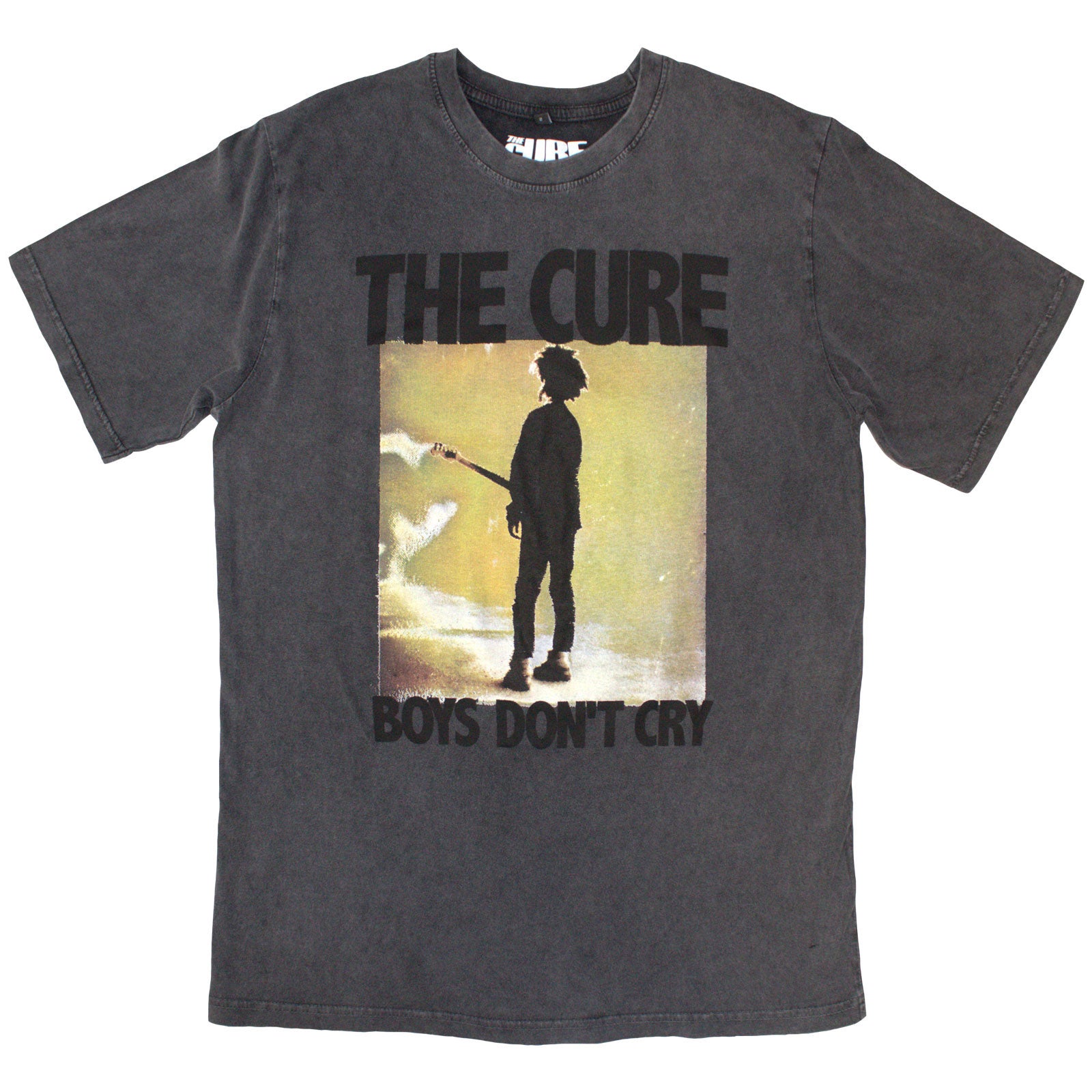 The Cure: Boys Don't Cry Box Stone Wash T-Shirt (Wash)