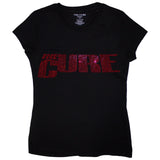 The Cure: Logo (Embellished) T-shirt – officielt merchandise