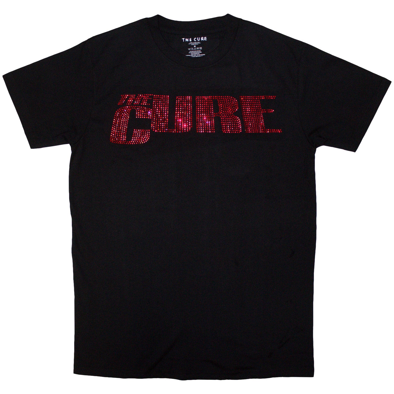 The Cure: Logo (Embellished) T-shirt – officielt merchandise