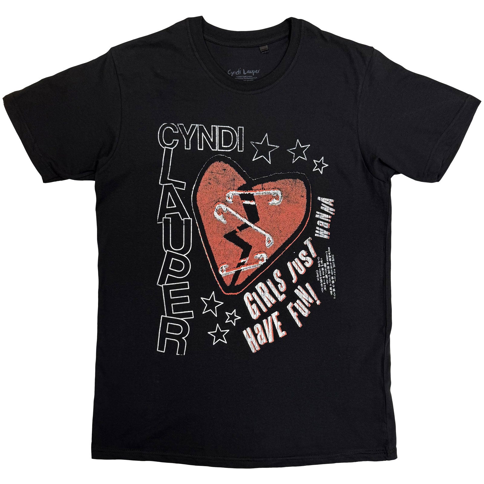 Cyndi Lauper: Heart T-Shirt