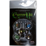 Cypress Hill: Logos Button Badge Pack