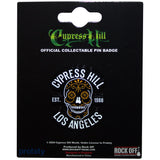 Cypress Hill: Los Angeles 1988 Pin Badge (Die Casting)