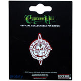 Cypress Hill: Skull Compass Pin Badge (Die Casting)