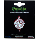 Cypress Hill: Skull Compass Pin Badge