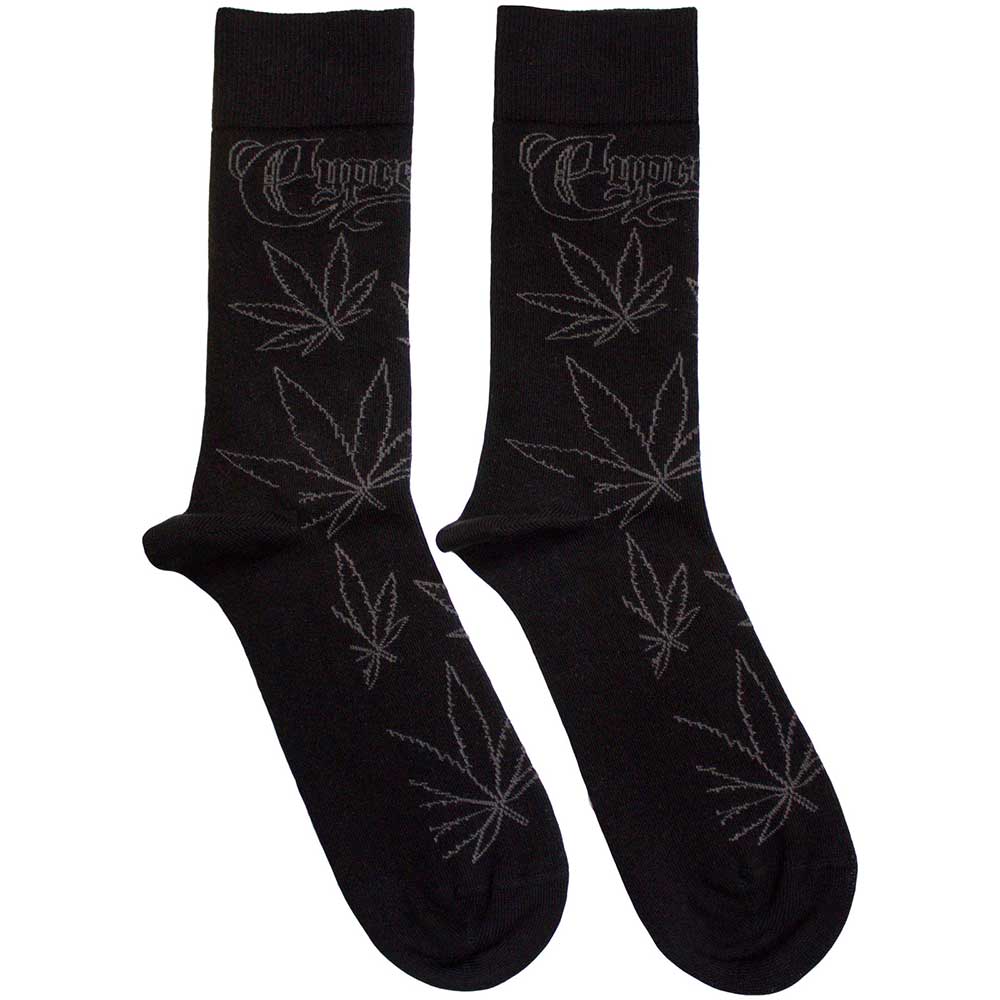 Cypress Hill: Leaf Pattern Ankle Socks
