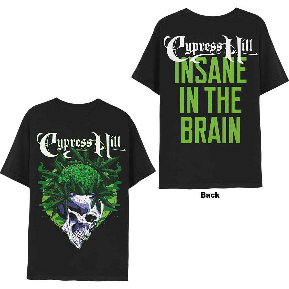 Cypress Hill: Insane In The Brain T-shirt – officielt merchandise