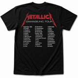 Metallica: Master of Puppets European Tour '86. T-shirt