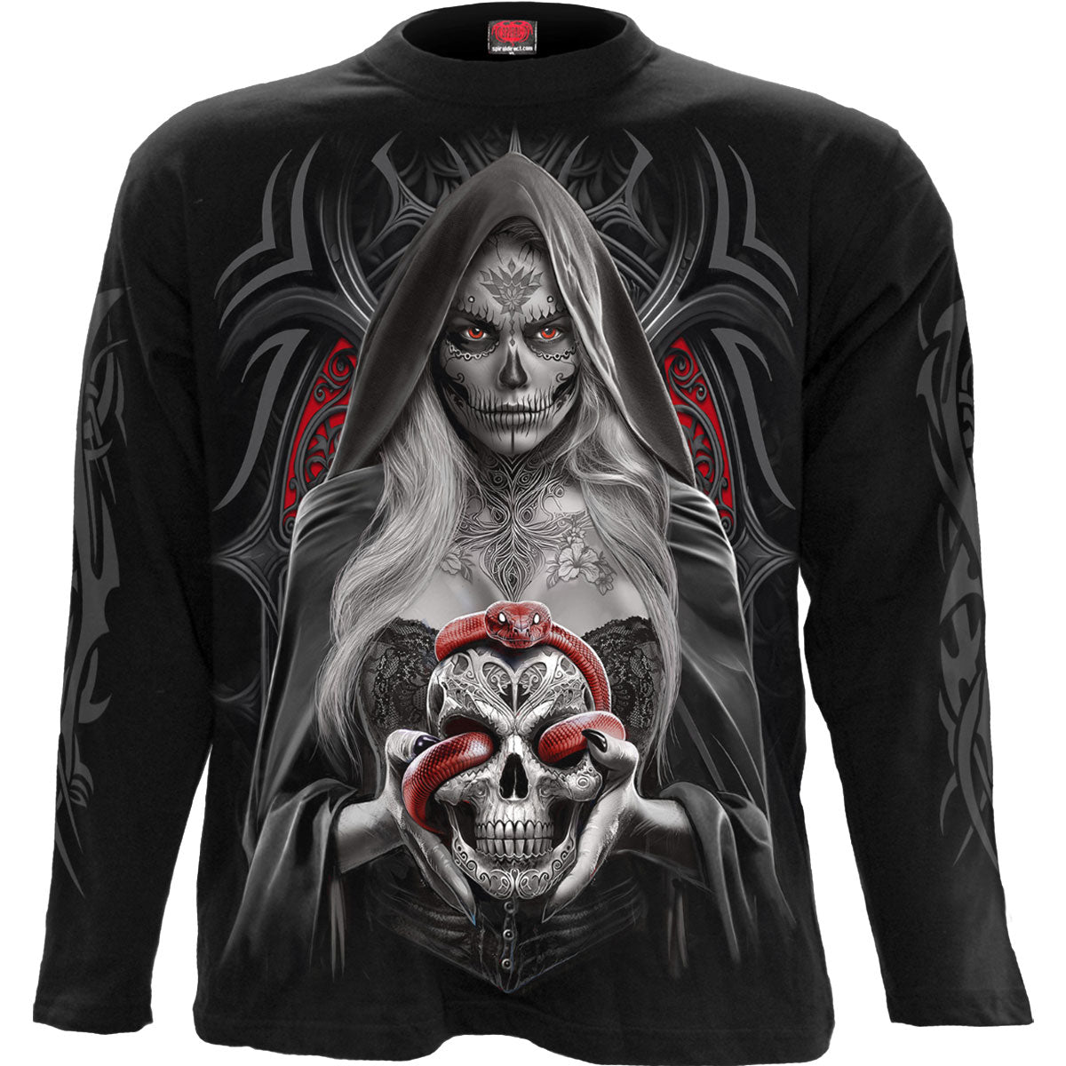 Spiral: High Priestess (Back & Sleeve Print) Long Sleeve – officielt merchandise