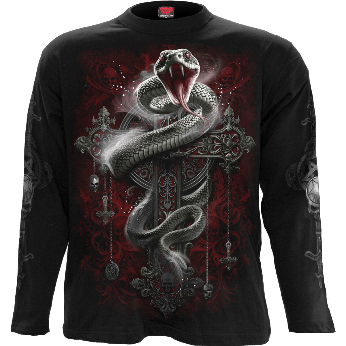 Spiral: Gothic Serpent (Back & Sleeve Print) Long Sleeve – officielt merchandise
