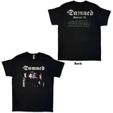 The Damned: Photo EU Tour Summer 24 (Ex - Tour) T-shirt – officielt merchandise