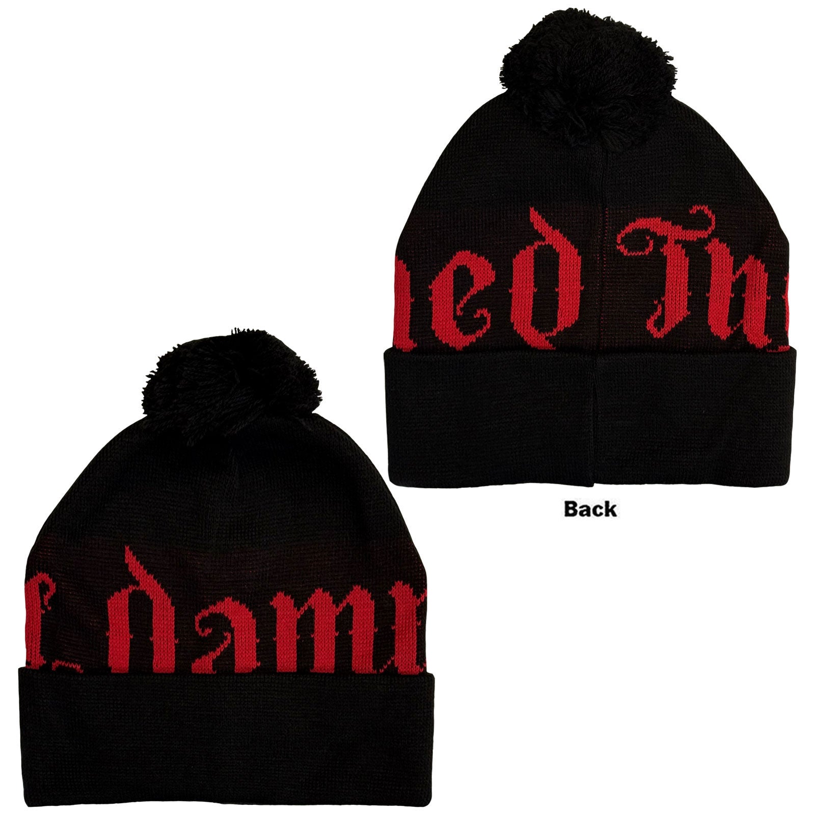 The Damned: Red Logo (Ex - Tour) Cap – officielt merchandise
