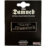 The Damned: Skip School Pin badge – officielt merchandise