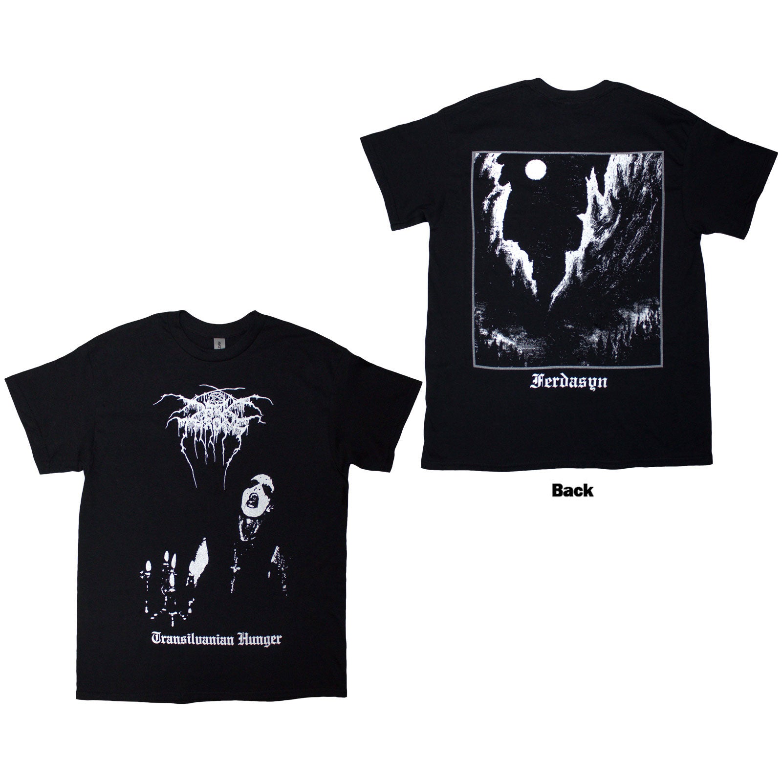 Darkthrone: Transilvanian Hunger T-Shirt (Back Print)