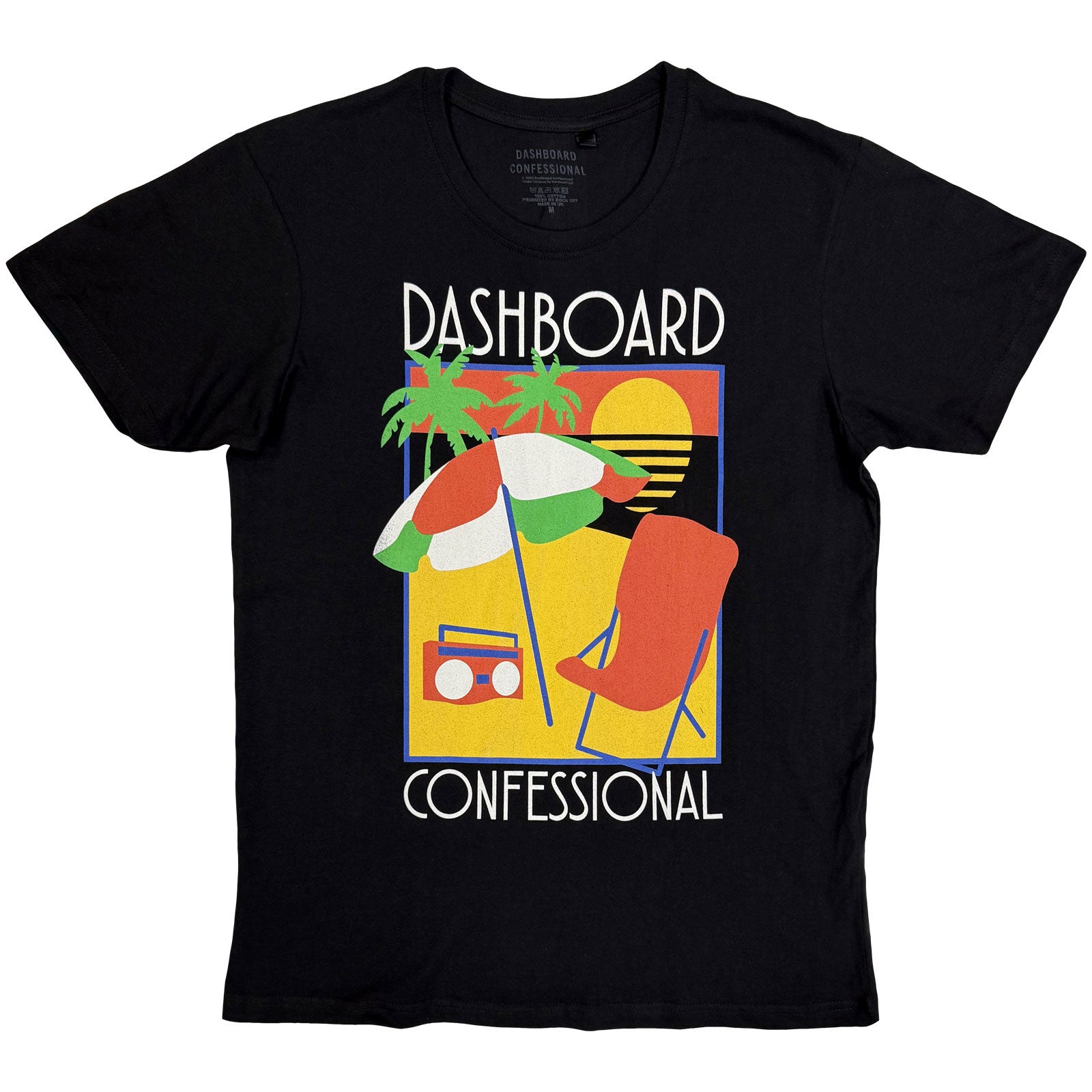 Dashboard Confessional: Vacation Tour T-Shirt