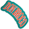 Don Broco: Orange Logo Woven Patch