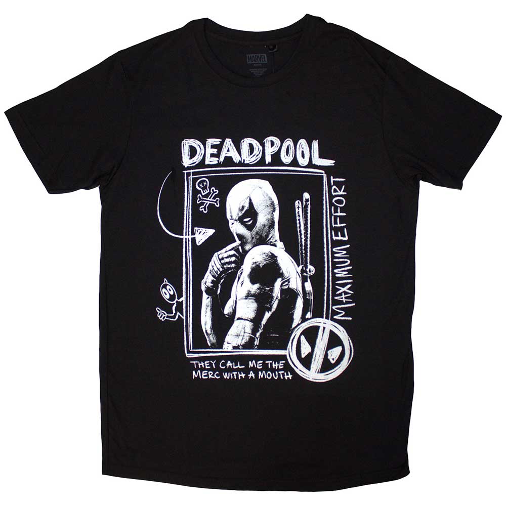 Marvel Comics: Deadpool Merc With A Mouth Max Effort T-Shirt