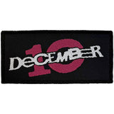 December 10.: Logo Patch – officielt merchandise
