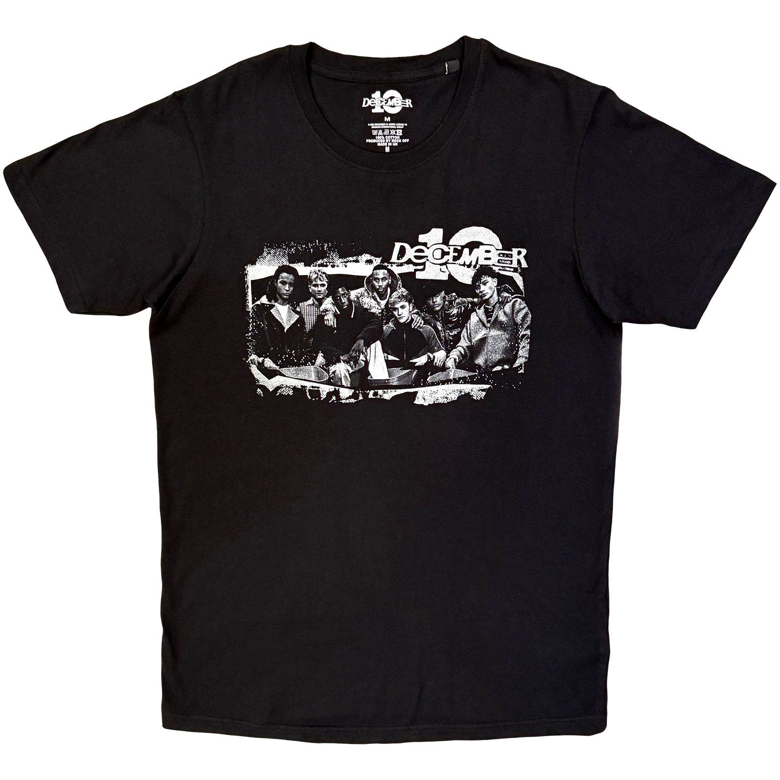 December 10.: Biker B7W Stone Wash T-shirt – officielt merchandise