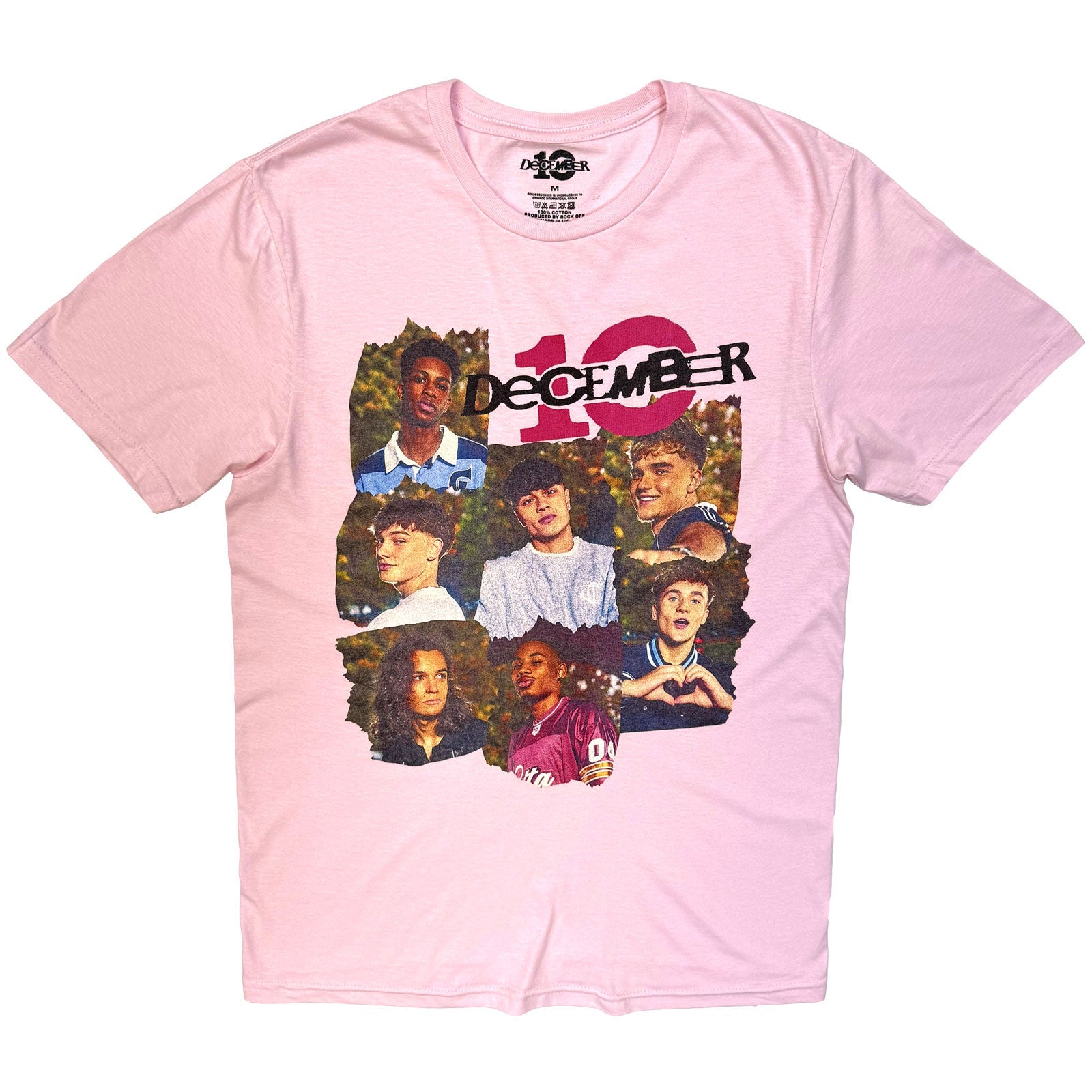 December 10.: Ripped Frame Colour T-shirt – officielt merchandise